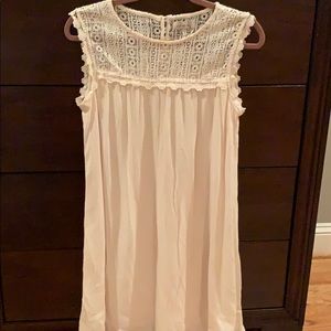 Lightweight ivory dress